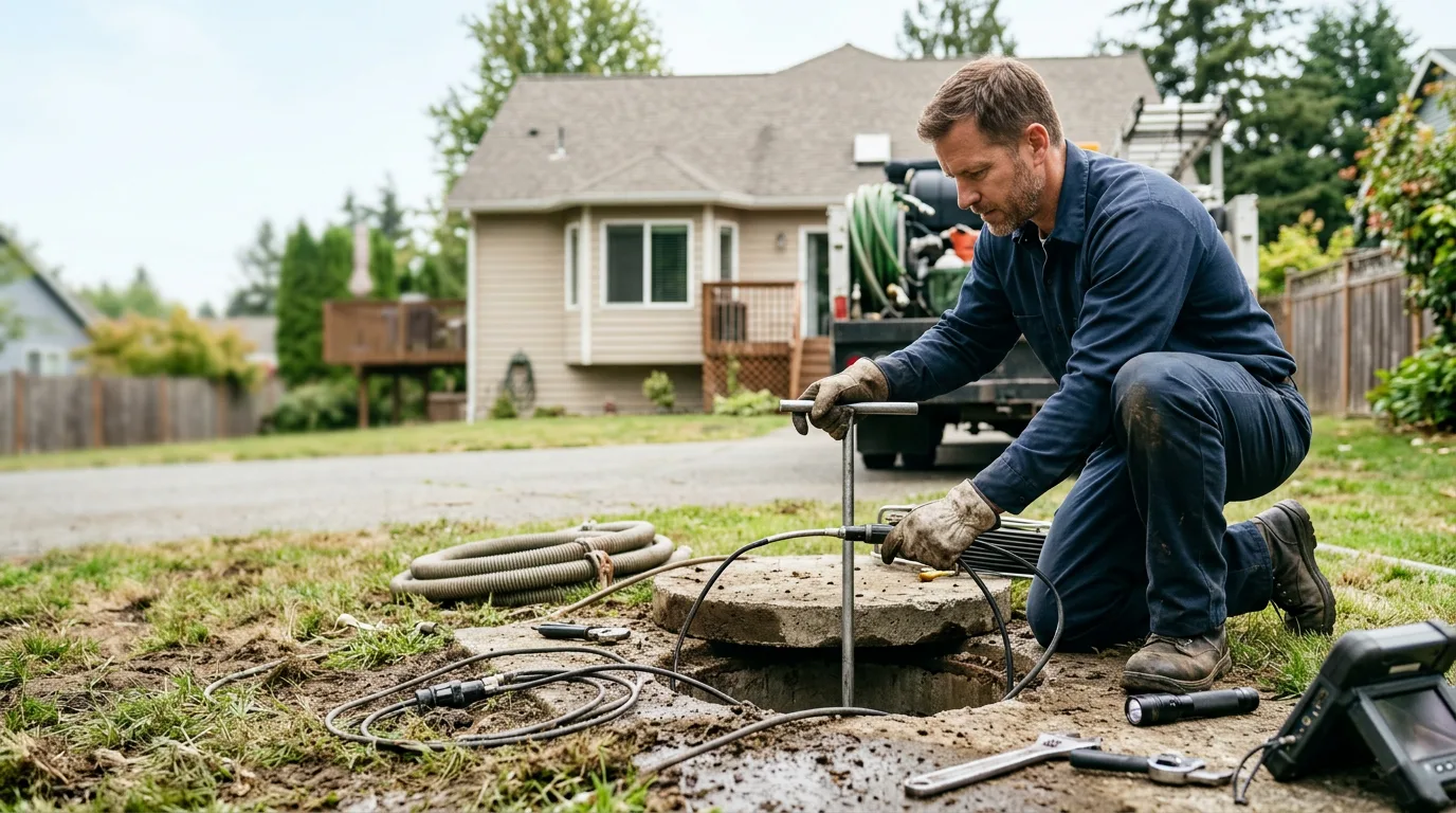 Septic Tank Pumping in Eagle Mountain, UT